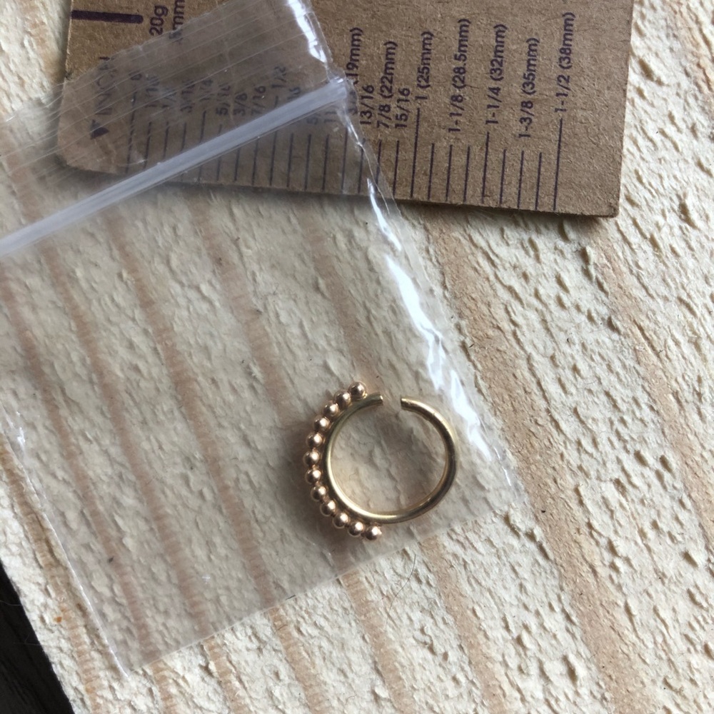 Anatometal 7/16 ring